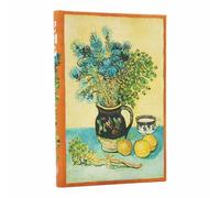 Van Gogh’s Still Life Mini Unlined Hardcover Journal (Elastic Band Closure)