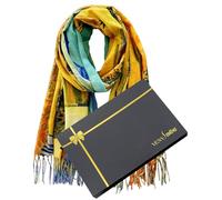 Van Gogh Scarves Art Scarf for Women Best Gift Reversible Soft Cashmere Feel Shawl Wrap Pashmina in Gift Box, 08 the Harvest, Large