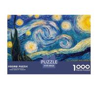Van Gogh SeriesComplex 1000-Piece Jigsaw Puzzles for Adults Art Painting Offering An Array of Challenging Puzzle Games - Serves As A Remarkable And Entertaining Gift for Adults And Kids Age 12 Years U