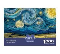 Van Gogh SeriesDeluxe Jigsaw Puzzles for Adults Art Painting Featuring 1000 Intricate And Challenging Educational Puzzle Pieces - Crafted to Be An Exceptional Gift Jigsaw Puzzles for Adults And Young