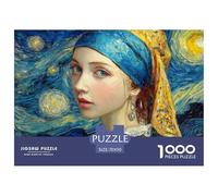 Van Gogh SeriesDeluxe Jigsaw Puzzles for Adults Art Painting Featuring 1000 Intricate And Challenging Educational Puzzle Pieces - Crafted to Be An Exceptional Gift Jigsaw Puzzles for Adults And Young