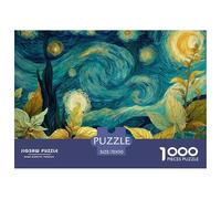 Van Gogh SeriesDynamic 1000-Piece Jigsaw Puzzles for Adults Art Painting A Treasury of Challenging Puzzle Games for Women And Men - An Excellent Shared Hobby for Adults And Kids Age 12 Years And Up 70