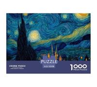Van Gogh SeriesDynamic 1000-Piece Jigsaw Puzzles for Adults Art Painting A Treasury of Challenging Puzzle Games for Women And Men - An Excellent Shared Hobby for Adults And Kids Age 12 Years And Up 52