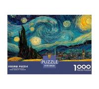Van Gogh SeriesDynamic 1000-Piece Jigsaw Puzzles for Adults Art Painting A Treasury of Challenging Puzzle Games for Women And Men - An Excellent Shared Hobby for Adults And Kids Age 12 Years And Up 38
