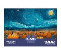 Van Gogh SeriesDynamic 1000-Piece Jigsaw Puzzles for Adults Art Painting A Treasury of Challenging Puzzle Games for Women And Men - An Excellent Shared Hobby for Adults And Kids Age 12 Years And Up 70