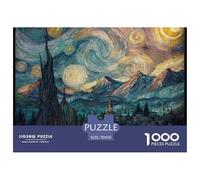 Van Gogh SeriesMaster-Level Jigsaw Puzzles for Adults Art Painting Embark on A 1000-Piece Advanced And Challenging Puzzle Games Journey - Positioned As The Ultimate Gift Jigsaw Puzzles for Adults And