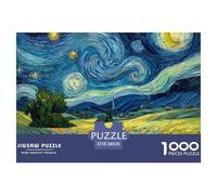Van Gogh SeriesOverwhelming 1000-Piece Jigsaw Puzzles for Adults Art Painting A Crusade Through Impossible, Hard, And Difficult Challenging Puzzle Games - The Most Prestigious Gift for Adult And Teena