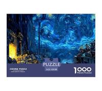 Van Gogh SeriesOverwhelming 1000-Piece Jigsaw Puzzles for Adults Art Painting A Crusade Through Impossible, Hard, And Difficult Challenging Puzzle Games - The Most Prestigious Gift for Adult And Teena