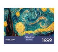 Van Gogh SeriesPhenomenal 1000-Piece Jigsaw Puzzles for Adults Art Painting The Definitive Encounter with Impossible, Hard, Difficult Challenging Puzzle Games - This Is The Crowning Gift Jigsaw Puzzle
