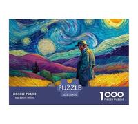Van Gogh SeriesPremium 1000-Piece Jigsaw Puzzles for Adults Art Painting Offering A Challenging Educational Games Experience - A Perfectly Suited Gift for Adults And Kids Age 12 Years And Up to Explor
