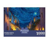 Van Gogh SeriesPremium 1000-Piece Jigsaw Puzzles for Adults Art Painting Offering A Challenging Educational Games Experience - A Perfectly Suited Gift for Adults And Kids Age 12 Years And Up to Explor