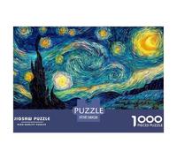 Van Gogh SeriesPremium Jigsaw Puzzles for Adults Art Painting A 1000-Piece Advanced-Level Set Featuring Challenging And Educational Games - Designed As The Jigsaw Puzzles for Adults And M