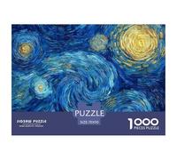 Van Gogh SeriesProfessional-Grade Jigsaw Puzzles for Adults Art Painting A Demanding 1000-Piece (Advanced) Challenging Puzzle Games Experience - Serves As An Excellent And Enjoyable Gift for Adults An