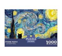 Van Gogh SeriesProfessional-Grade Jigsaw Puzzles for Adults Art Painting A Demanding 1000-Piece (Advanced) Challenging Puzzle Games Experience - Serves As An Excellent And Enjoyable Gift for Adults An