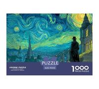 Van Gogh SeriesProfessional-Grade Jigsaw Puzzles for Adults Art Painting A Demanding 1000-Piece (Advanced) Challenging Puzzle Games Experience - Serves As An Excellent And Enjoyable Gift for Adults An