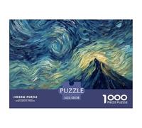 Van Gogh SeriesProfessional-Grade Jigsaw Puzzles for Adults Art Painting A Demanding 1000-Piece (Advanced) Challenging Puzzle Games Experience - Serves As An Excellent And Enjoyable Gift for Adults An