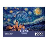 Van Gogh SeriesProfessional-Grade Jigsaw Puzzles for Adults Art Painting A Demanding 1000-Piece (Advanced) Challenging Puzzle Games Experience - Serves As An Excellent And Enjoyable Gift for Adults An