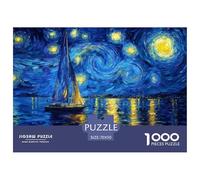 Van Gogh SeriesProfessional-Grade Jigsaw Puzzles for Adults Art Painting A Demanding 1000-Piece (Advanced) Challenging Puzzle Games Experience - Serves As An Excellent And Enjoyable Gift for Adults An