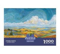 Van Gogh SeriesSophisticated Jigsaw Puzzles for Adults Art Painting A 1000-Piece Advanced-Level Collection of Challenging Educational Games for Both Women And Men - A Perfect Shared Activity for Adult