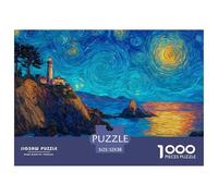 Van Gogh SeriesSpectacular 1000-Piece Jigsaw Puzzles for Adults Art Painting Showcasing The Spectrum of Impossible-to-Difficult Challenging Puzzle Games - These Spectacular Jigsaw Puzzles Engage Adult