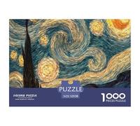 Van Gogh SeriesSpectacular 1000-Piece Jigsaw Puzzles for Adults Art Painting Showcasing The Spectrum of Impossible-to-Difficult Challenging Puzzle Games - These Spectacular Jigsaw Puzzles Engage Adult