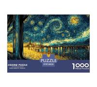 Van Gogh SeriesTitanic Jigsaw Puzzles for Adults Art Painting Tackle The 1000-Piece (Advanced) Gauntlet of Impossible, Hard, And Difficult Challenging Puzzle Games - The Defining Gift Jigsaw Puzzles F