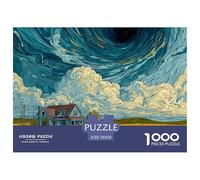 Van Gogh SeriesTitanic Jigsaw Puzzles for Adults Art Painting Tackle The 1000-Piece (Advanced) Gauntlet of Impossible, Hard, And Difficult Challenging Puzzle Games - The Defining Gift Jigsaw Puzzles F