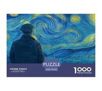 Van Gogh SeriesTitanic Jigsaw Puzzles for Adults Art Painting Tackle The 1000-Piece (Advanced) Gauntlet of Impossible, Hard, And Difficult Challenging Puzzle Games - The Defining Gift Jigsaw Puzzles F