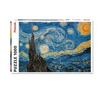 Van Gogh Starry Night 1000 Piece Jigsaw Puzzle Iconic Fine Art Puzzle for Adults