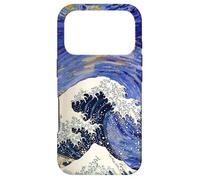 Van Gogh Starry Night and Hokusai Big Wave Case for iPhone 17 Pro