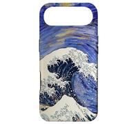 Van Gogh Starry Night and Hokusai Big Wave Case for iPhone Air