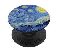 Van Gogh Starry Night Art Painters Gifts For Artist #1 PopSockets PopGrip: Swappable Grip for Phones & Tablets PopSockets Adhesive PopGrip