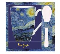 Van Gogh "Starry Night Ceramic Mug with Spoon
