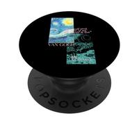 Van Gogh Starry Night Collage Modern Graphic Art PAPL14734 PopSockets Adhesive PopGrip