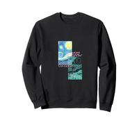 Van Gogh Starry Night Collage Modern Graphic Art PAPL14734 Sweatshirt