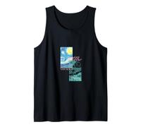 Van Gogh Starry Night Collage Modern Graphic Art PAPL14734 Tank Top