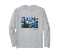Van Gogh Starry Night Iconic Artwork Graphic Long Sleeve T-Shirt