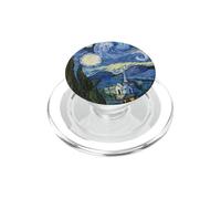 Van Gogh Starry Night Iconic Artwork Graphic PopSockets PopGrip for MagSafe