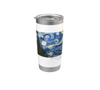 Van Gogh Starry Night Iconic Artwork Graphic Stainless Steel Insulated Tumbler