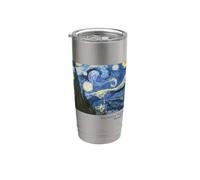 Van Gogh Starry Night Iconic Artwork Graphic Stainless Steel Insulated Tumbler