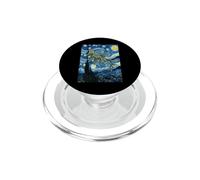 Van Gogh Starry Night Leafy Sea Dragon Art PopSockets PopGrip for MagSafe