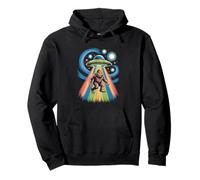 Van Gogh Starry Night Lgbtq Gay Pride Ufo Bigfoot Sasquatch Pullover Hoodie