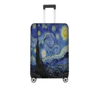 Van Gogh Starry Night Luggage Cover | Famous Painting Travel Suitcase Protector | Artistic Starry Sky Case | Museum Gift for Art Lovers | Durable Travel Bag Cover | Vintage Artwork Travel Accessory