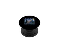 Van Gogh Starry Night Painting Goblin Shark Art PopSockets Adhesive PopGrip
