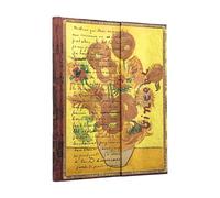 Van Gogh Sunflowers (Embellished Manuscripts Collection) Ultra Unlined Hardcover Journal (Elastic Band Closure): The Van Gogh Museum