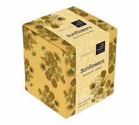 Van Gogh Sunflowers Unscented Glass Candle