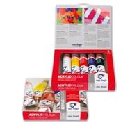 Van Gogh Talens Acrylic Paint Starter Set with 5 x 40 ml Tubes in Box