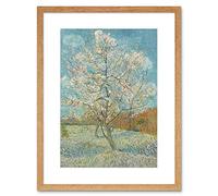 Van Gogh The Pink Peach Tree Framed Wall Art Print
