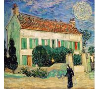 Van Gogh Vincent: La Maison Blanche, la Nuit, 1890