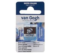 Van Gogh Watercolour Paint, Half Pan, Burnt Sienna 411
